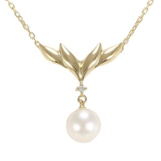 ミキモト(MIKIMOTO)のミキモト ネックレス ネックレス ゴールド  MIKIMOTO K18 パール(ネックレス)