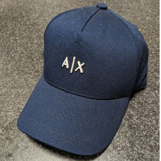 アルマーニエクスチェンジ(ARMANI EXCHANGE)の新品未使用　ARMANI EXCHANGE　キャップ　ネイビー　※残り1点(キャップ)