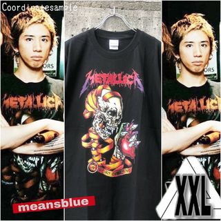 ワンオクロック(ONE OK ROCK)のXXL/半袖 2015 metallica heart ロックT(Tシャツ/カットソー(半袖/袖なし))