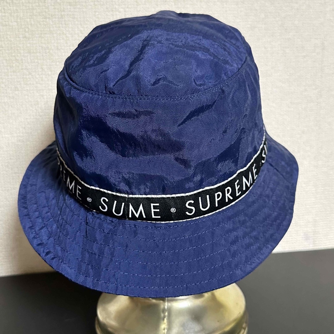 supreme バケットハット ネイビー