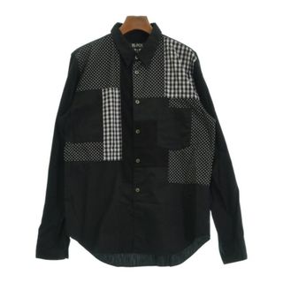 ブラックコムデギャルソン(BLACK COMME des GARCONS)のBLACK COMME des GARCONS カジュアルシャツ XL 黒x白 【古着】【中古】(シャツ)