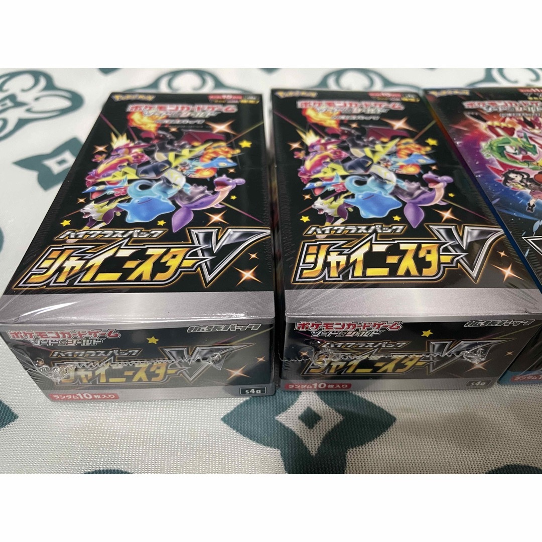 ポケモンカードゲーム シャイニースターV BOX 4BOX