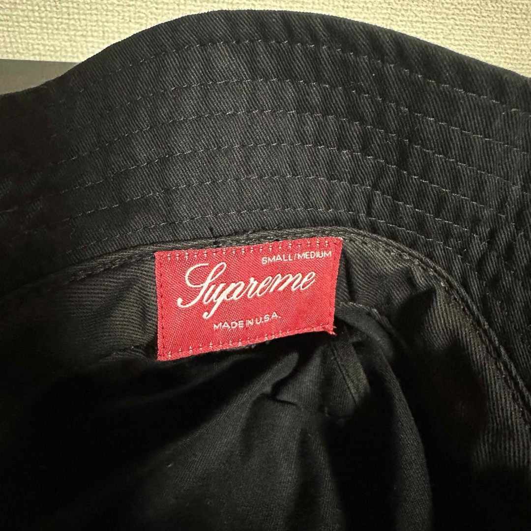 ※プロフ必読!!!※ ★美品★ supreme バケットハット ブラック