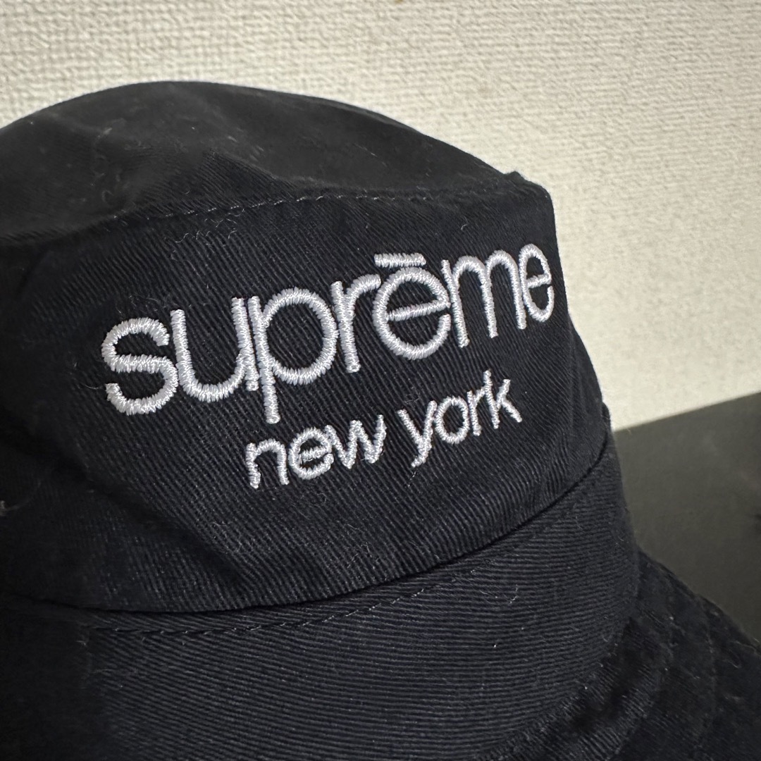 ※プロフ必読!!!※ ★美品★ supreme バケットハット ブラック