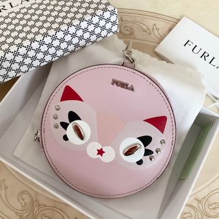 Furla - 未使用♡フルラ♡コインケース♡チャーム♡猫の通販｜ラクマ