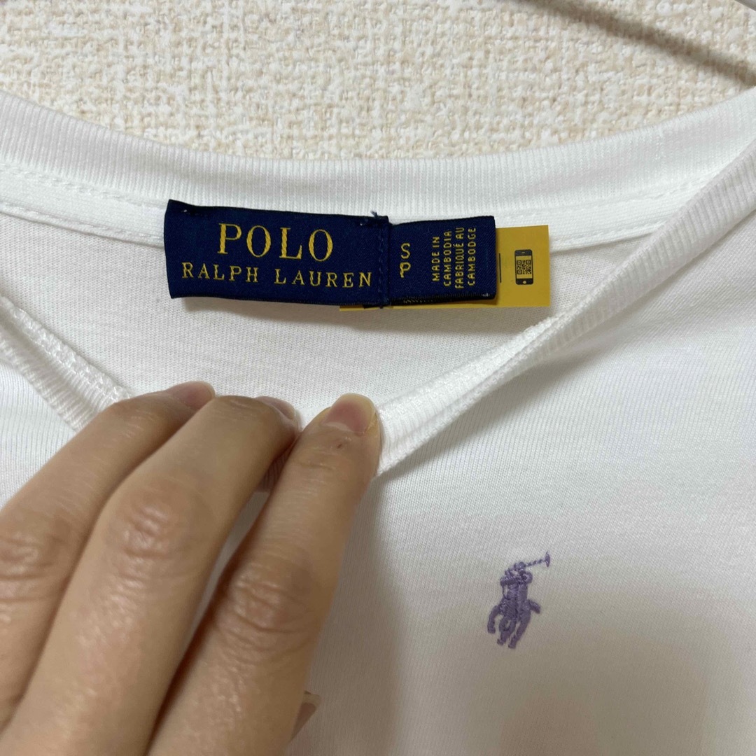 POLO RALPH LAUREN(ポロラルフローレン)の処分、美品！ポロ、ラルフローレン。ロゴが可愛い メンズのトップス(Tシャツ/カットソー(半袖/袖なし))の商品写真