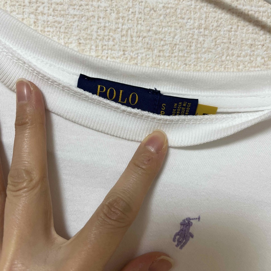 POLO RALPH LAUREN(ポロラルフローレン)の処分、美品！ポロ、ラルフローレン。ロゴが可愛い メンズのトップス(Tシャツ/カットソー(半袖/袖なし))の商品写真
