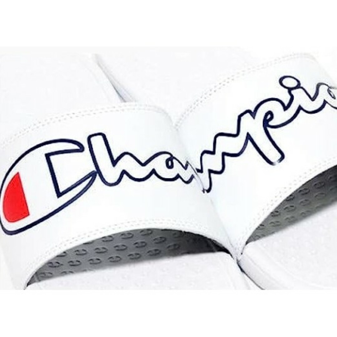 Champion(チャンピオン)の【27cm】Champion シャワーサンダル スクリプトロゴ ホワイト メンズの靴/シューズ(サンダル)の商品写真