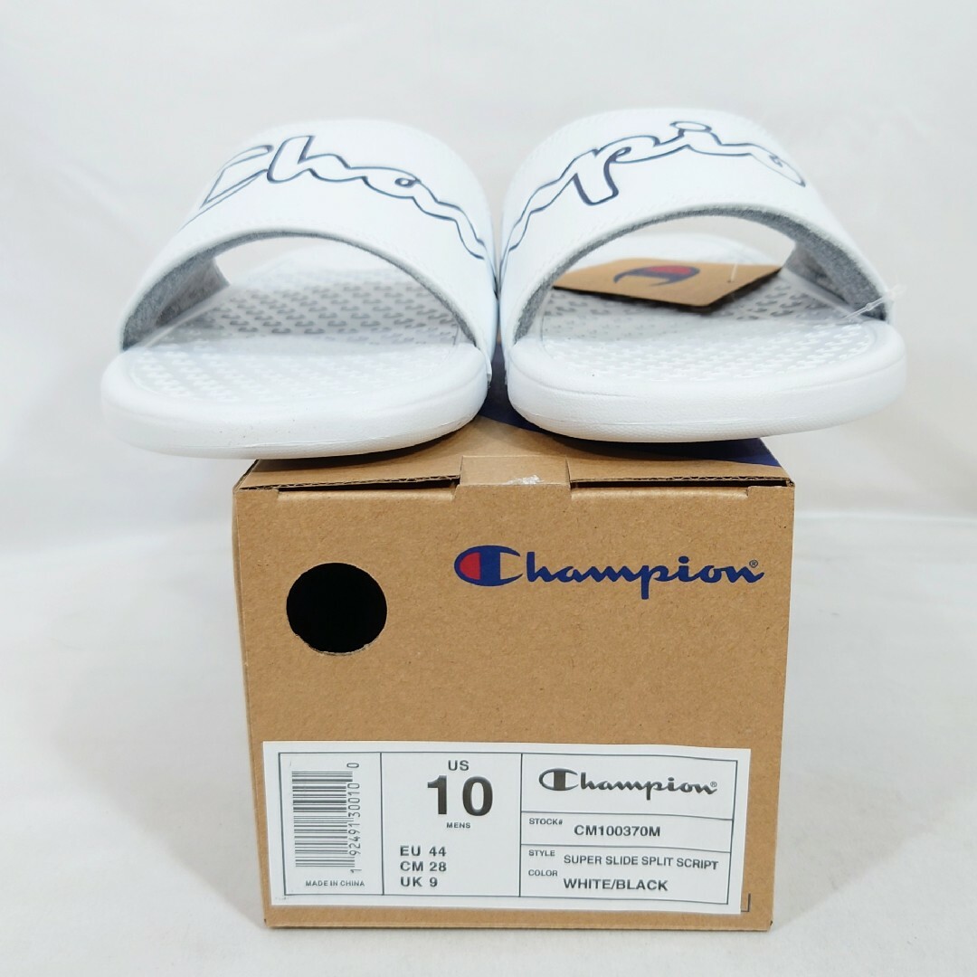 Champion(チャンピオン)の【28cm】Champion シャワーサンダル スクリプトロゴ ホワイト メンズの靴/シューズ(サンダル)の商品写真