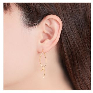 ジュエリーツツミ(JEWELRY TSUTSUMI)の新品未使用　ジュエリーツツミ　K18　アメリカンピアス(ピアス)