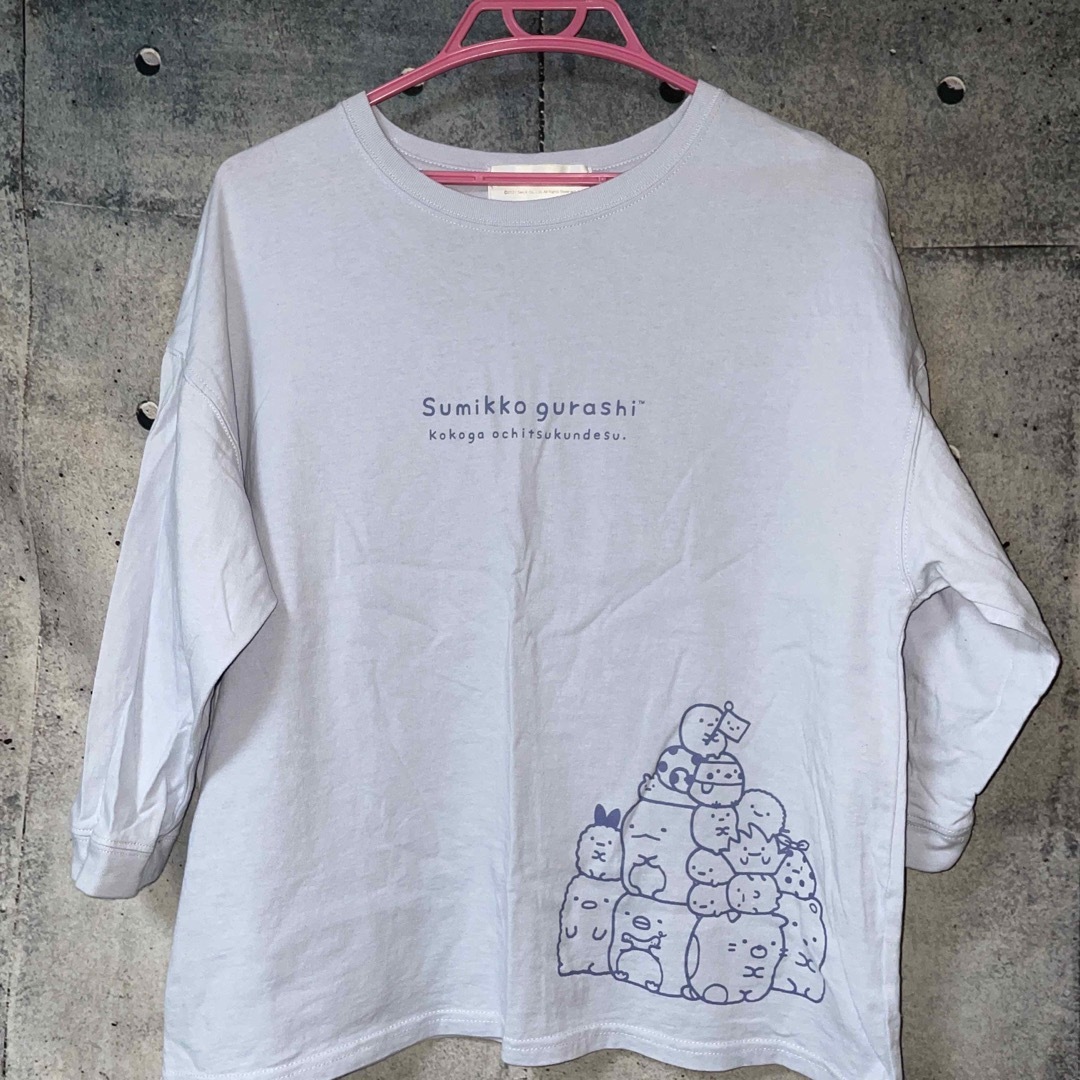 しまむら(シマムラ)のすみっコぐらし　Tシャツ　3枚セット レディースのトップス(Tシャツ(長袖/七分))の商品写真