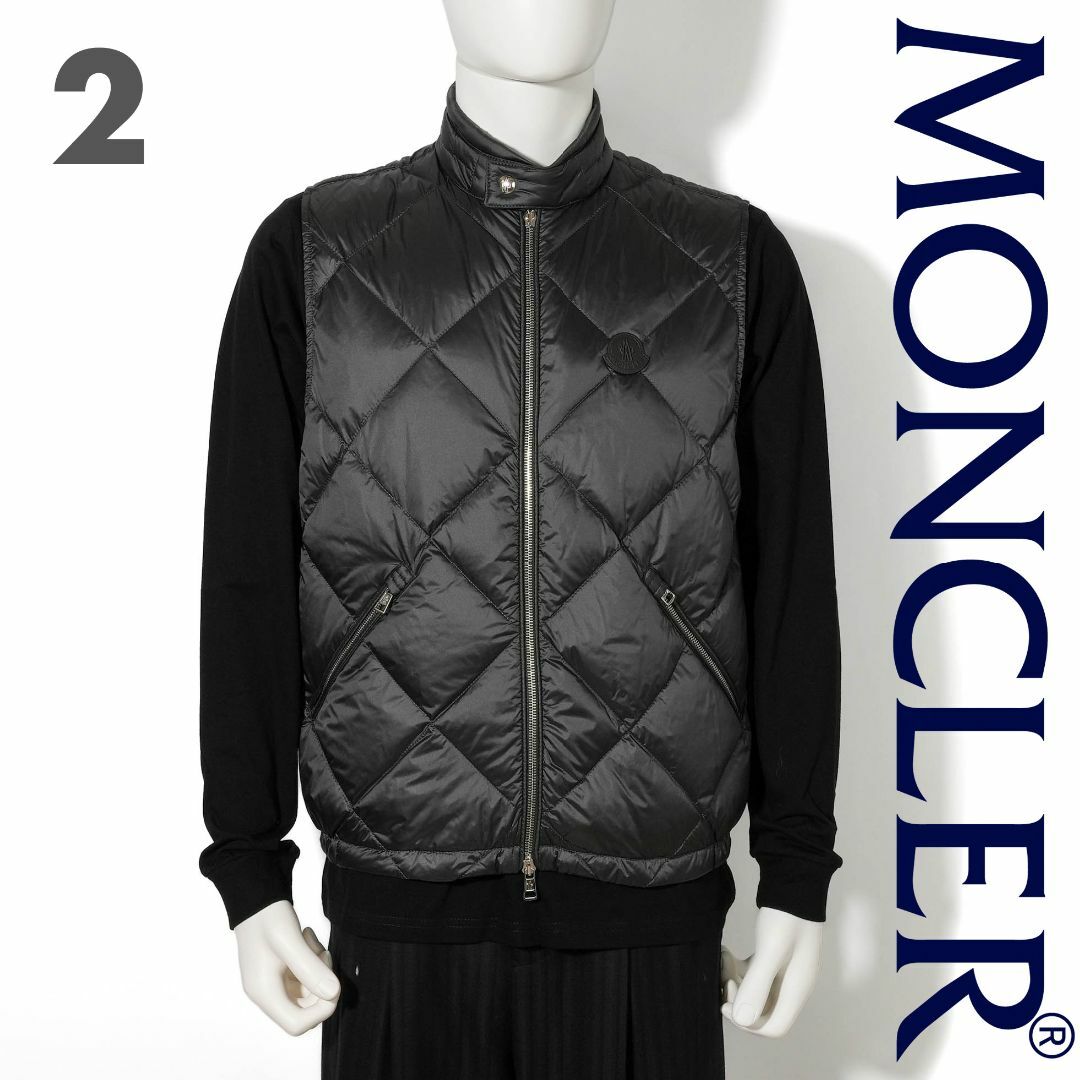 新品 MONCLER NESTE キルティング ダウンベスト2