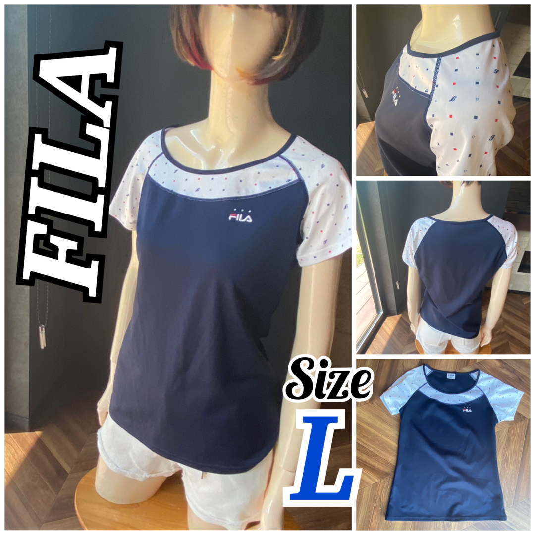 FILA - フィラ美品!レディースL テニスゲームウェアの通販 by 悪徳