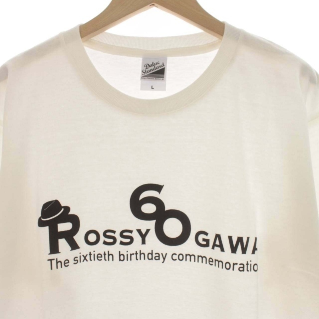 other(アザー)のダルクスタンダード ROSSY 60GAWA Tシャツ ロゴ 半袖 L 白 レディースのトップス(Tシャツ(半袖/袖なし))の商品写真