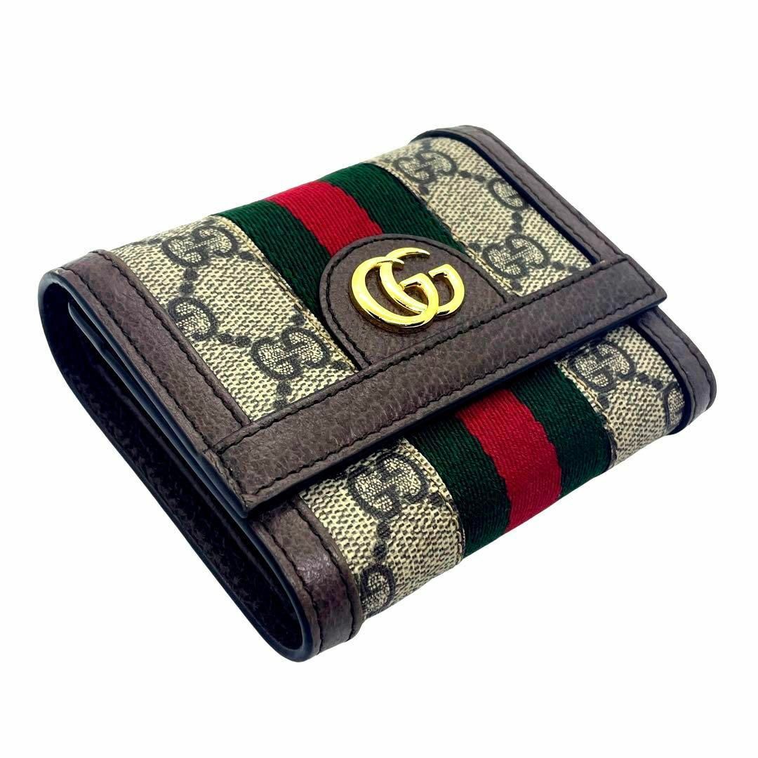 Gucci - 新品未使用 一点物 付属品付 希少 正規品 グッチ 財布 三