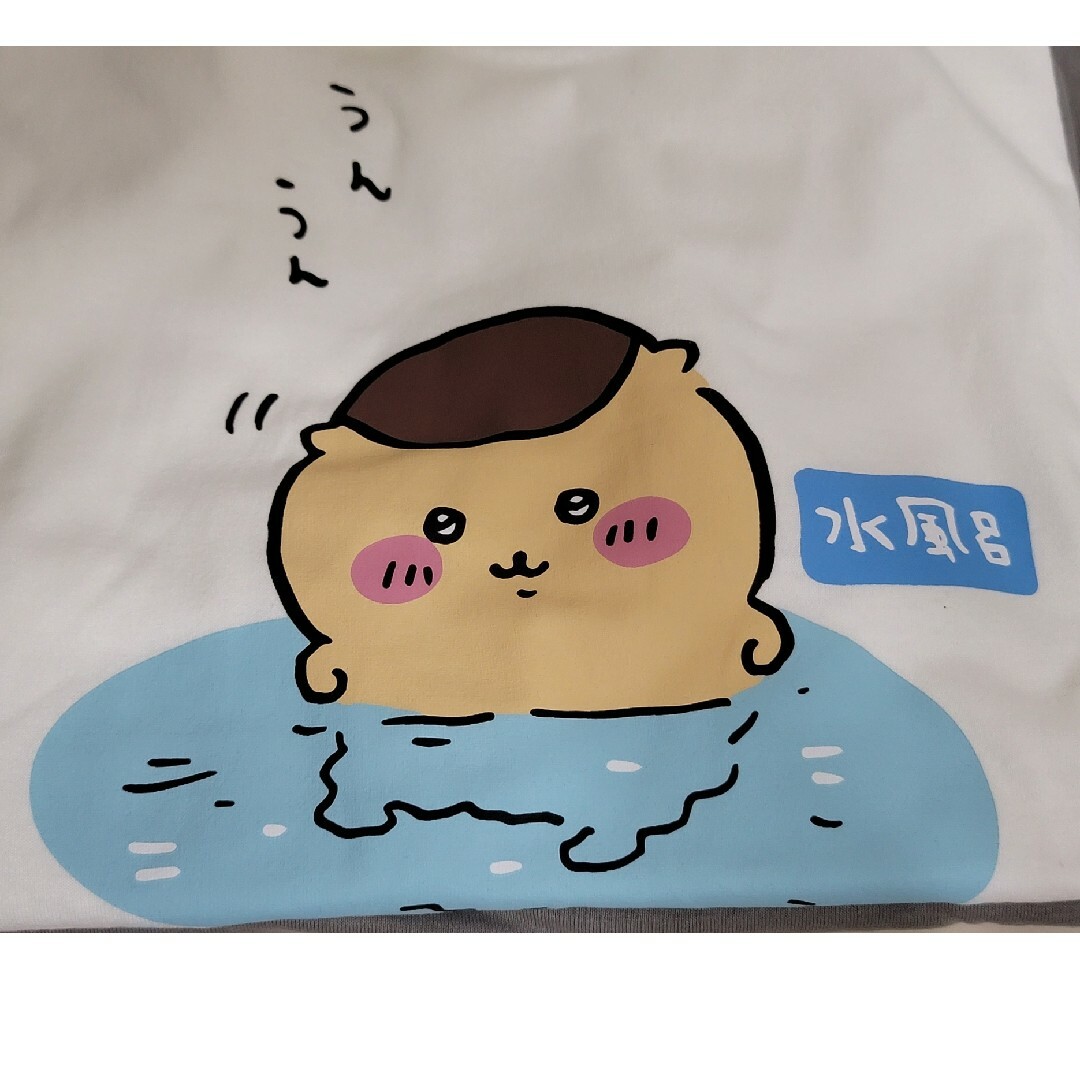 ちいかわ(チイカワ)のちいかわ　くりまんじゅう　Tシャツ　3L　水風呂 メンズのトップス(Tシャツ/カットソー(半袖/袖なし))の商品写真