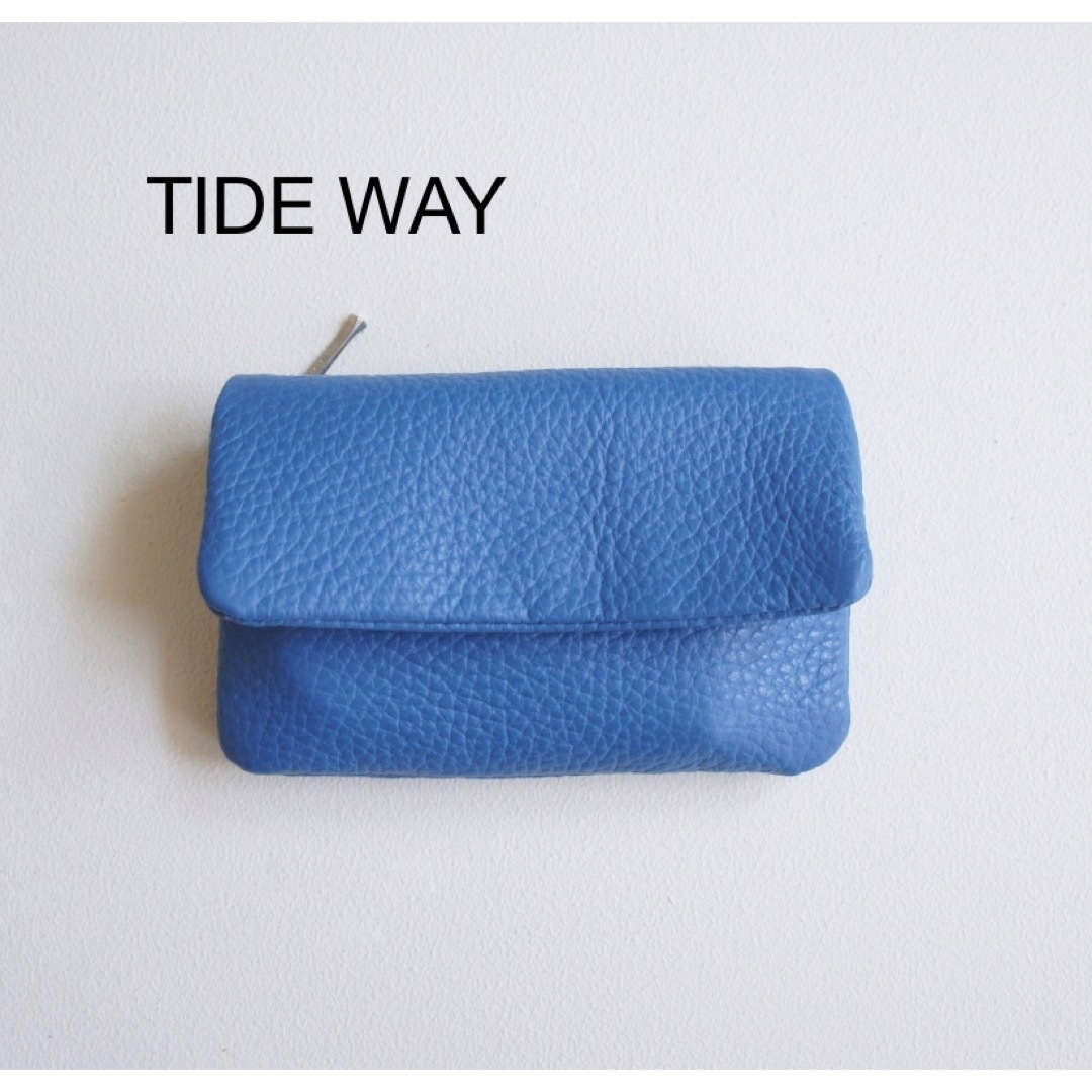 TIDEWAY(タイドウェイ)のTIDE WAY  レザーコインケース　美品  レディースのファッション小物(コインケース)の商品写真