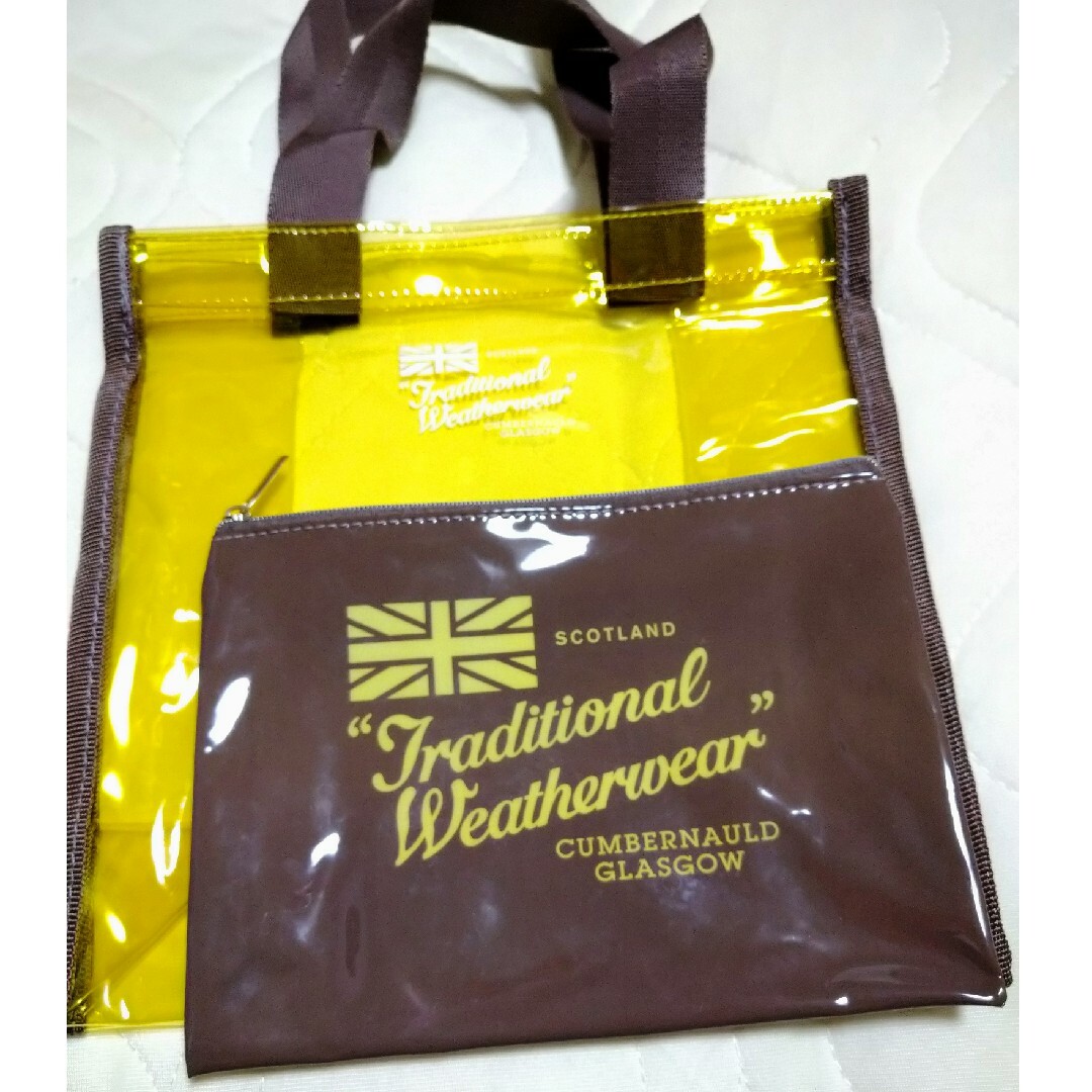 TRADITIONAL WEATHERWEAR(トラディショナルウェザーウェア)のクリアトート&ポーチセット レディースのバッグ(トートバッグ)の商品写真
