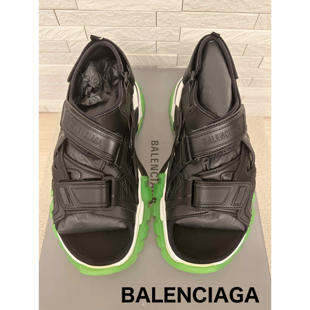 ４１日本サイズ２７㎝付属品BALENCIAGA バレンシアガ　サンダル　メンズ　２７㎝　新品