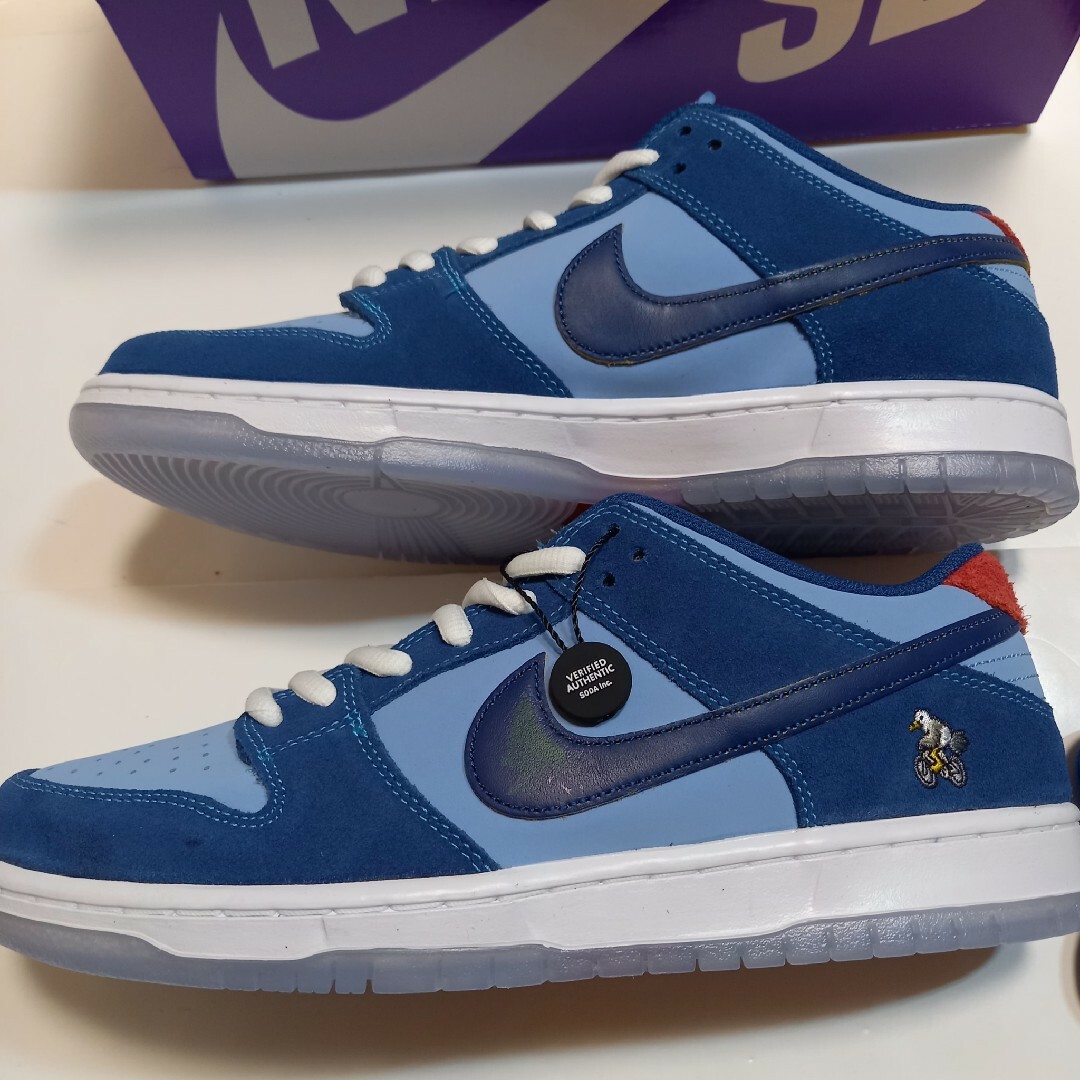 NIKE(ナイキ)のWhy So Sad?×Nike SB Dunk Low CoastalBlue メンズの靴/シューズ(スニーカー)の商品写真