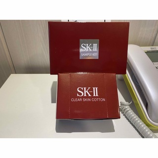 エスケーツー(SK-II)の新品、未開封 SK-II コフレ キット & クリア コットン  セット(化粧水/ローション)