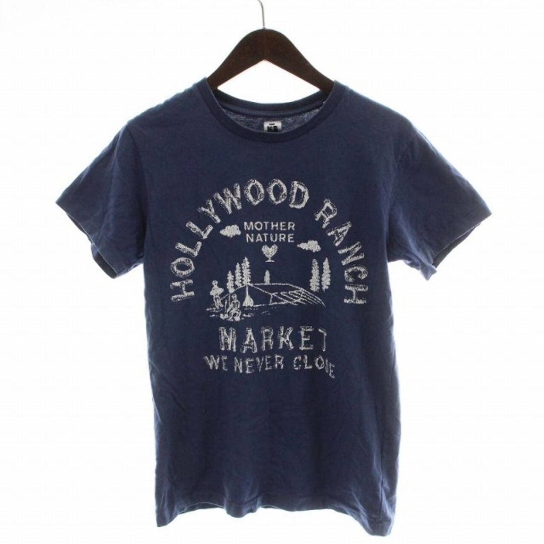 HOLLYWOOD RANCH MARKET(ハリウッドランチマーケット)のHOLLYWOOD RANCH MARKET Tシャツ カットソー 半袖 S 青 メンズのトップス(Tシャツ/カットソー(半袖/袖なし))の商品写真