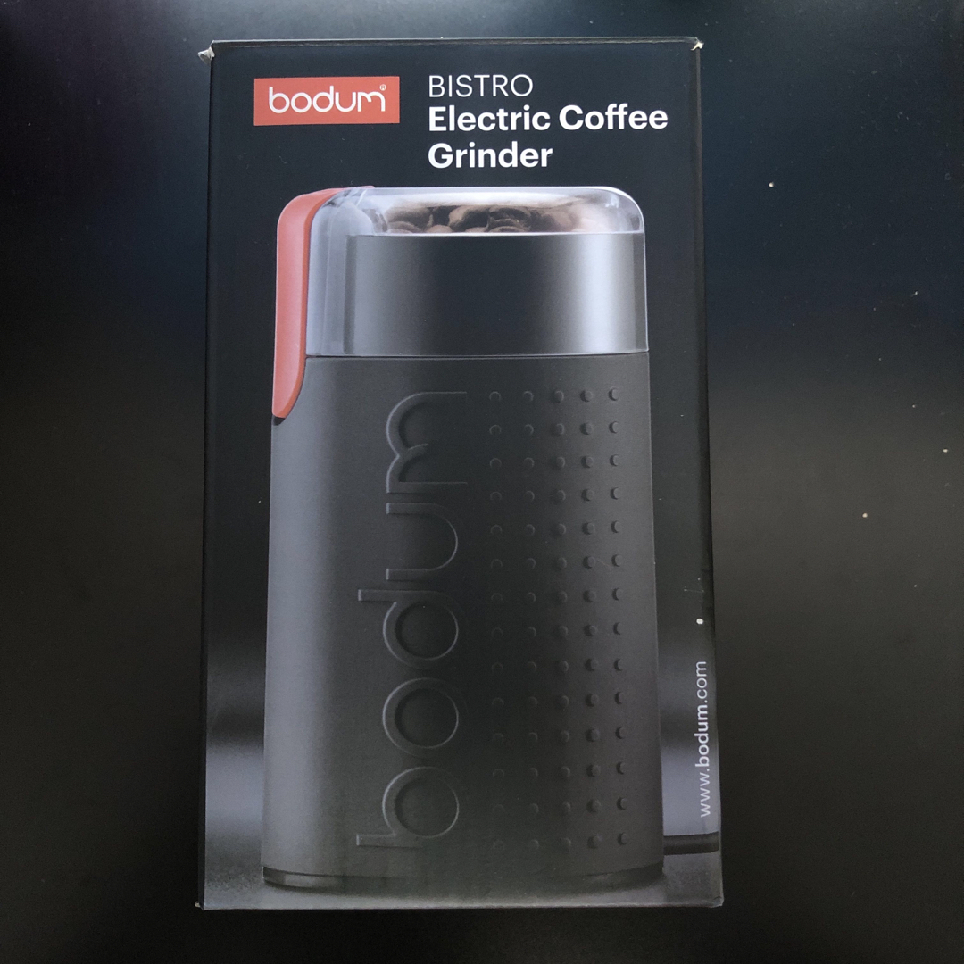 値下げ:) bodum 電動コーヒーグラインダー