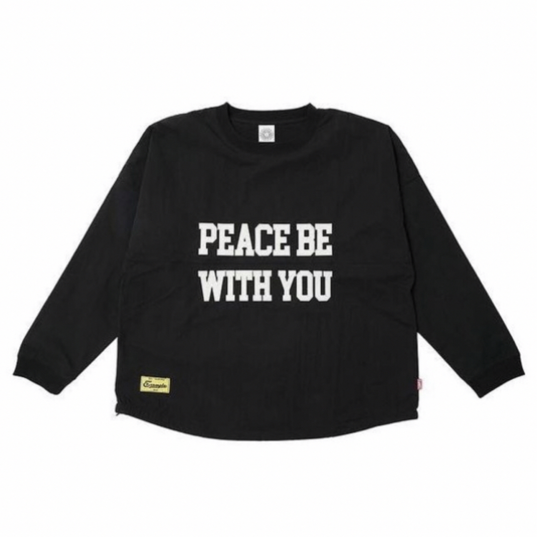 当店カスタムオーダー EXAMPLE PEACE NYLON BIG CREWNECK