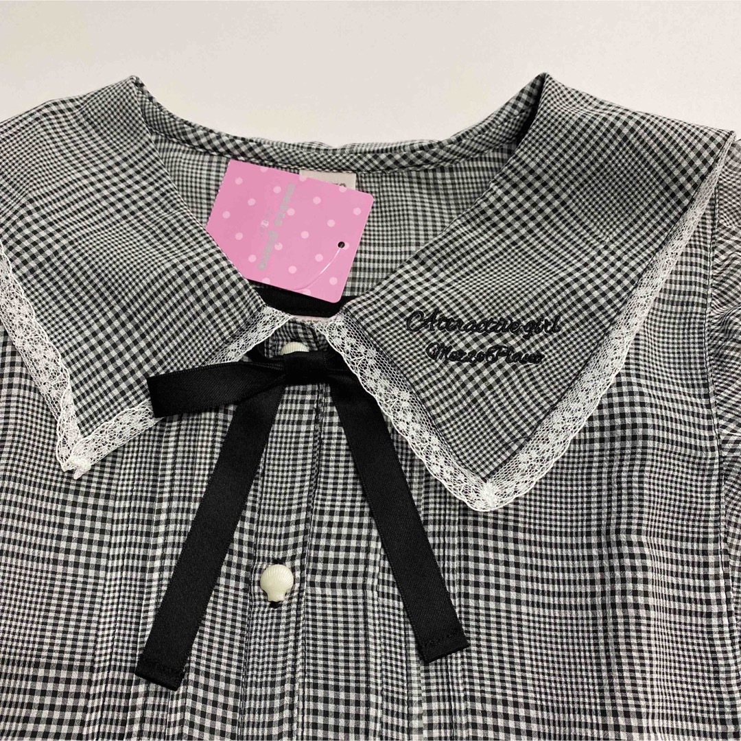 mezzo piano junior(メゾピアノジュニア)のメゾピアノ⭐︎ブラウス　160 新品 キッズ/ベビー/マタニティのキッズ服女の子用(90cm~)(ブラウス)の商品写真