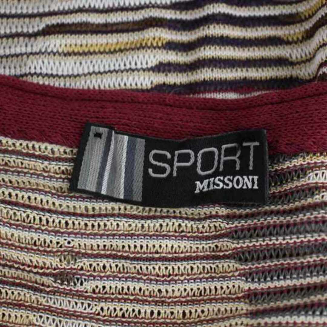 MISSONI(ミッソーニ)のミッソーニ MISSONI SPORT ニット 半袖 XL マルチカラー レディースのトップス(ニット/セーター)の商品写真