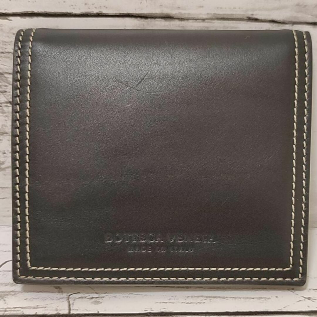 【美品】BOTTEGA VENETA 二つ折り財布 コンパクトウォレット