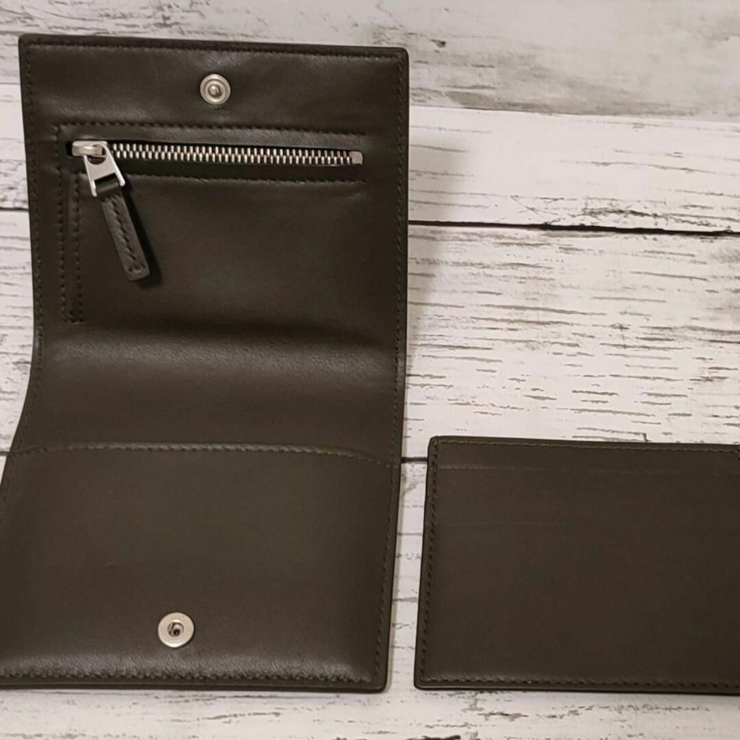 【美品】BOTTEGA VENETA 二つ折り財布 コンパクトウォレット