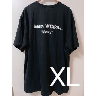 ダブルタップス(W)taps)のWTAPS identity Tシャツ ブラック XL(Tシャツ/カットソー(半袖/袖なし))