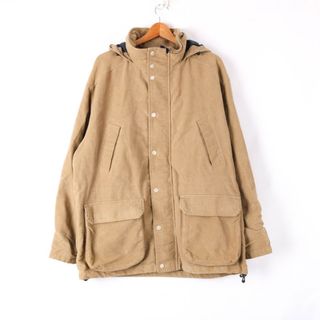 ヘリーハンセン(HELLY HANSEN)のヘリーハンセン SEA GEAR マウンテンパーカー ジャケット コート アウトドア アウター コットン メンズ Mサイズ ベージュ HELLY HANSEN(マウンテンパーカー)