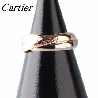 カルティエ(Cartier)のカルティエ トリニティ リング #48 SM 750 スリーカラー【12636】(リング(指輪))
