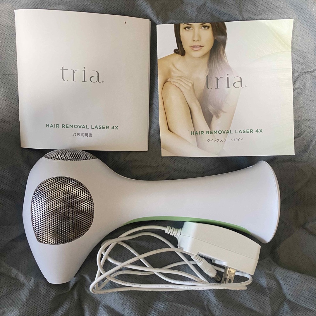動作完備品 tria トリアパーソナルレーザーダツモウキ4X グリーン