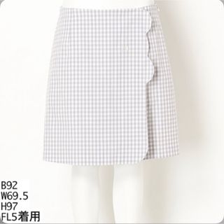 ♡美品♡ franche lippee ギンガムくまキュロット　サイズ:FL5