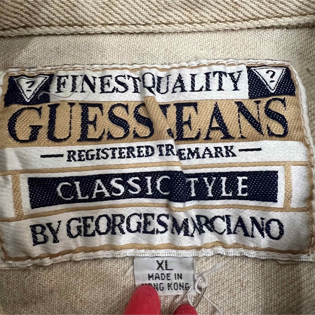 GUESS(ゲス)のGUESS JEANS CLASSIC STYLE デニムジャケット Gジャン メンズのジャケット/アウター(Gジャン/デニムジャケット)の商品写真