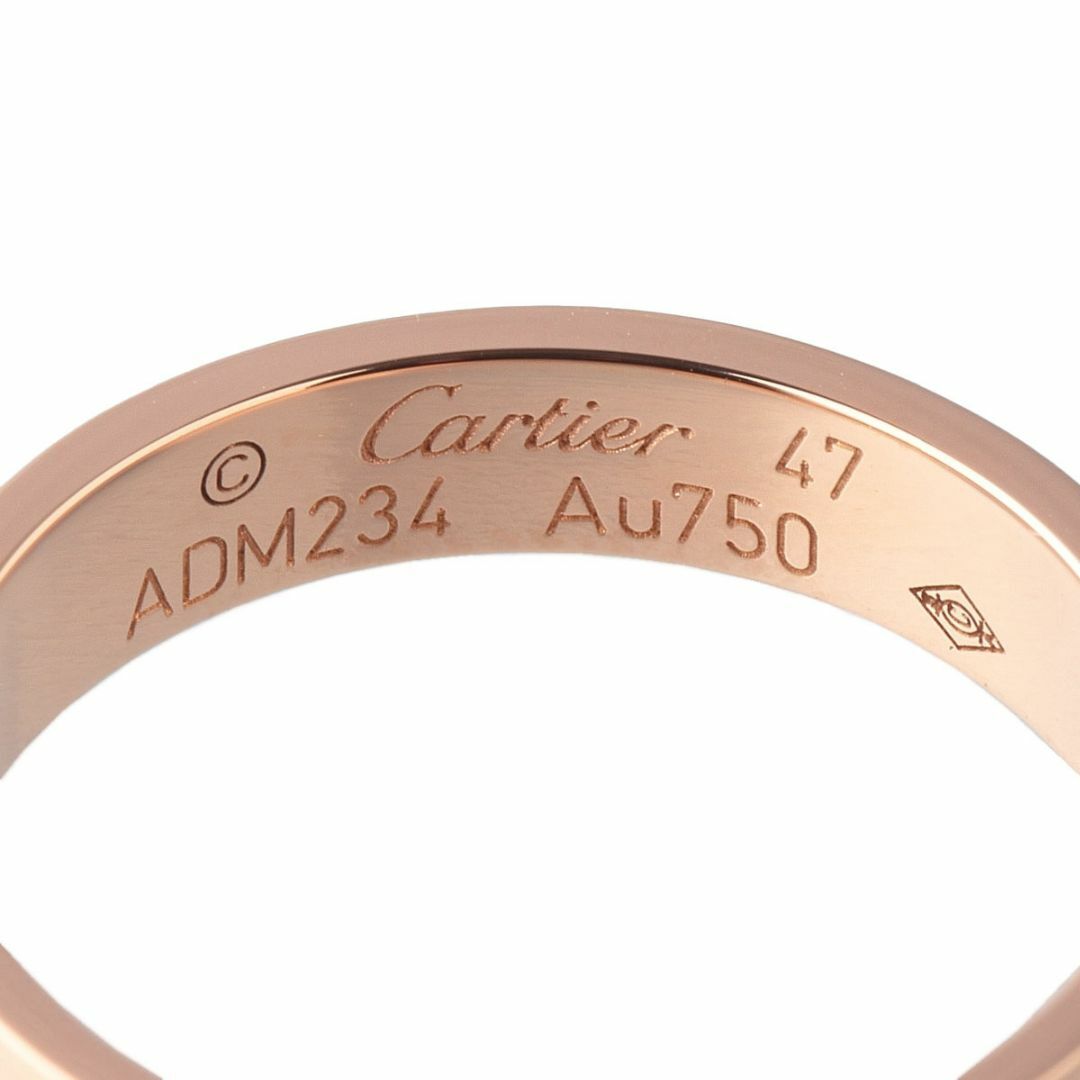 Cartier(カルティエ)のカルティエ ミニラブリング #47 AU750PG 【12655】 レディースのアクセサリー(リング(指輪))の商品写真