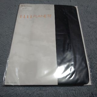 エルプラネット(ELLE PLANETE)の新品未使用・ELLEP LANETE・黒ゾッキサポート(タイツ/ストッキング)