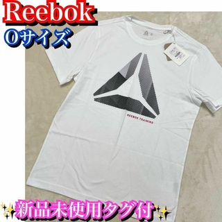 新品未使用タグ付✨廃盤商品✨Reebok Tシャツ　Oサイズ　青　ブルー