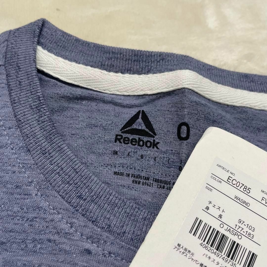 新品未使用タグ付✨廃盤商品✨Reebok Tシャツ　Oサイズ　青　ブルー