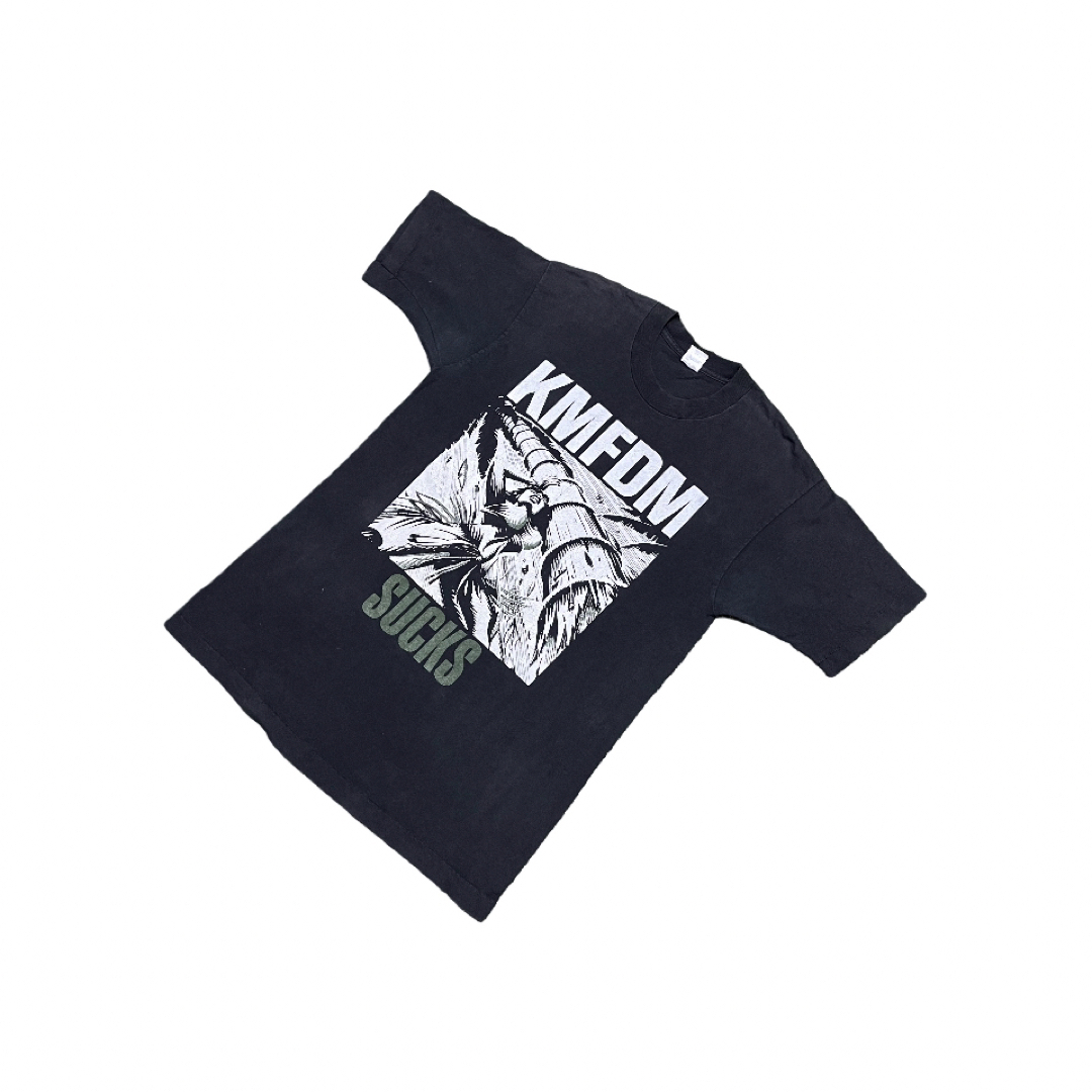 FRUIT OF THE LOOM - 90s KMFDM バンド Tシャツ バンT USA アメリカ製