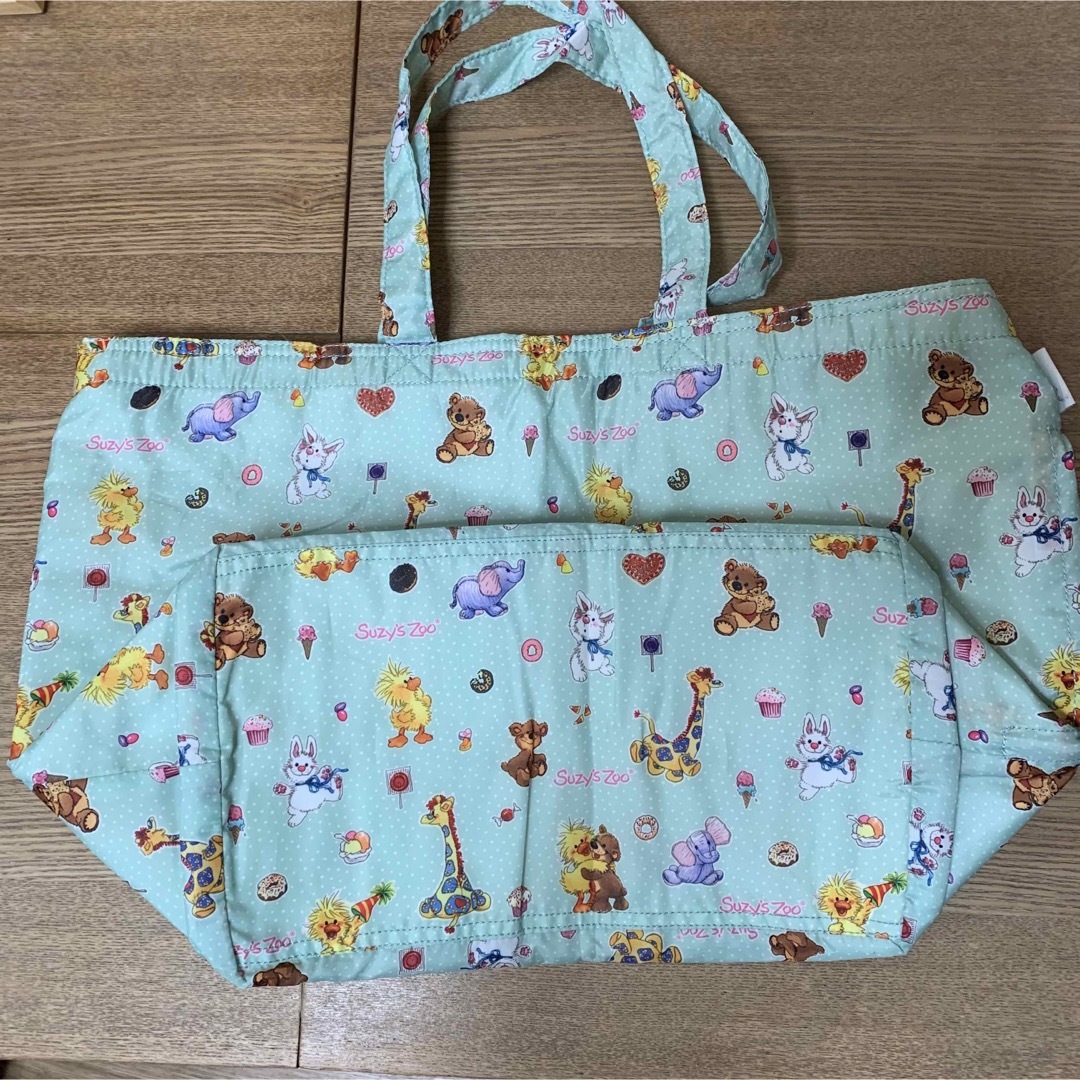 ROOTOTE(ルートート)のROOTOTE  Suzy’s Zooマザーバッグ　保冷バッグ レディースのバッグ(トートバッグ)の商品写真