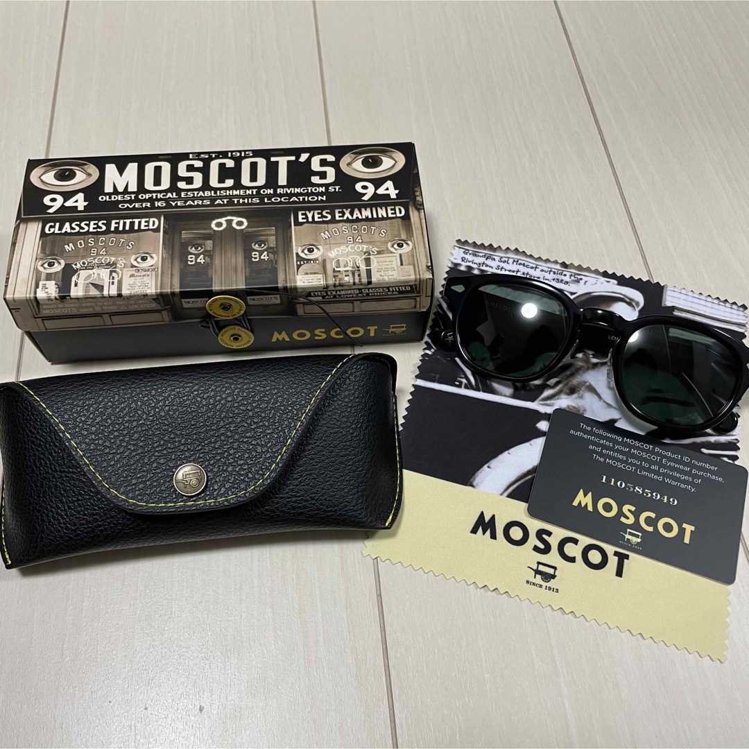 MOSCOT LEMTOSH レムトッシュ　モスコット 49  グレー