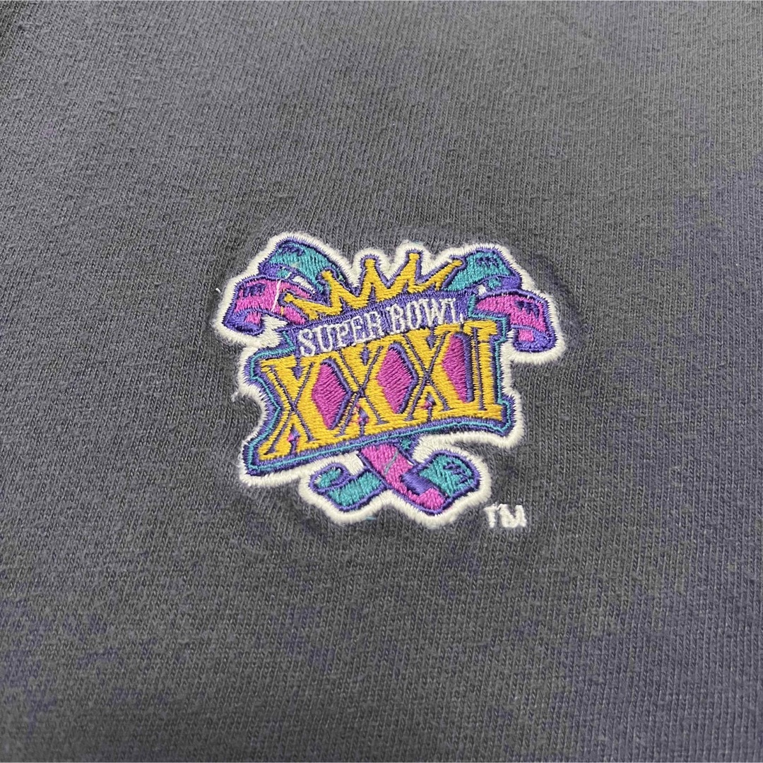 STARTER(スターター)のスターター☆NFL第31回スーパーボウル刺繍ロゴコットンニットライクTシャツ メンズのトップス(Tシャツ/カットソー(半袖/袖なし))の商品写真