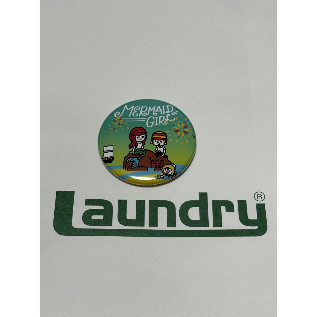 LAUNDRY(ランドリー)の限定品!新品◡̈⃝♡LAUNDRY イクスピアリ店限定 缶バッジ エンタメ/ホビーのおもちゃ/ぬいぐるみ(キャラクターグッズ)の商品写真