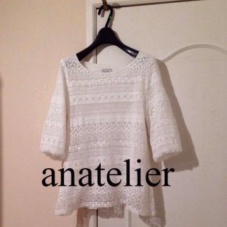 アナトリエ(anatelier)のanatelier  レーストップス(カットソー(長袖/七分))