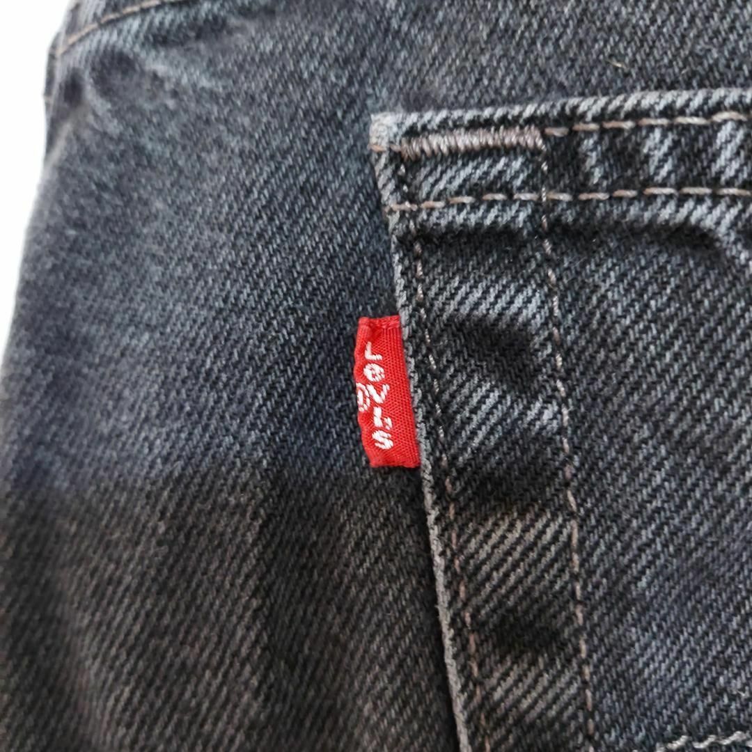 Levi's - 00s W36 Levi's リーバイス550 ブラックデニム パンツ バギー