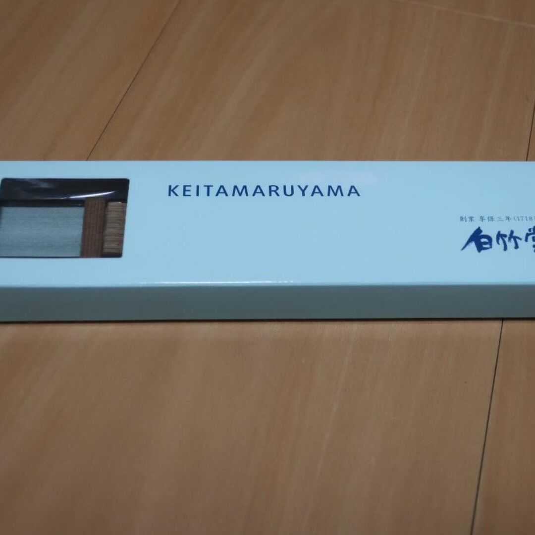 KEITA MARUYAMA TOKYO PARIS(ケイタマルヤマ)のJAL機内販売　限定　白竹堂×ケイタ マルヤマ 扇子　新品 レディースのファッション小物(その他)の商品写真